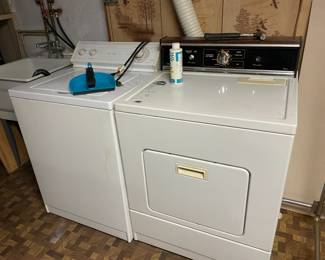. . . and an older washer and dryer -- both work just fine