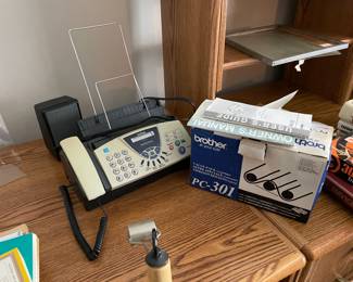 . . . Brother fax machine