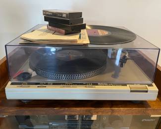 . . . a Technics turntable