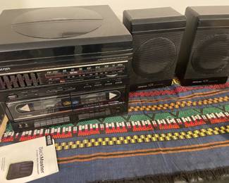 . . . Sound Machine stereo set