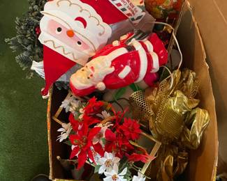 . . . holiday items -- blow molds available