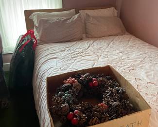 . . . this bed matches vanity and a couple of dressers