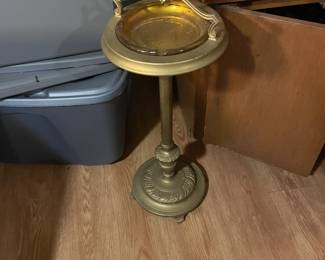 . . . antique standing ash tray