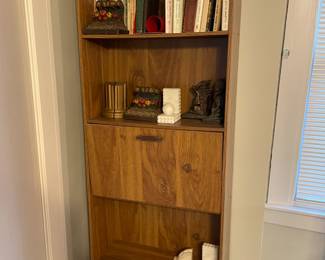 . . . bookcase and book ends