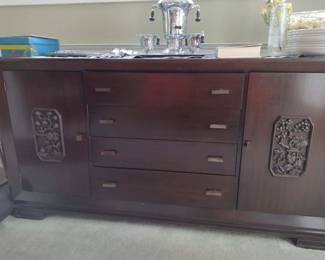. . . with matching sideboard/buffet