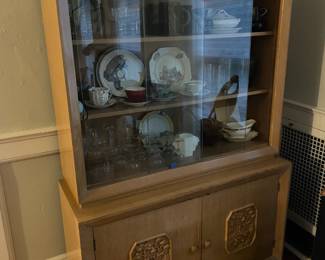 . . . love this mid-century china hutch