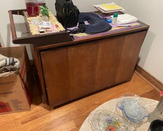 . . . retro tea cart