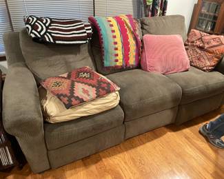 . . . nice sage-colored couch