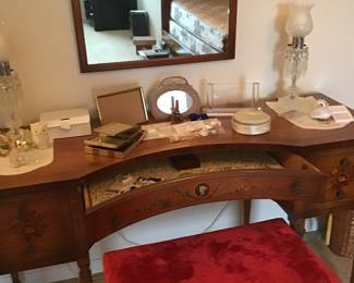 Dressing table part of Orinoco set