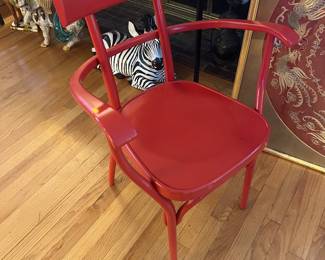 Rare Gabruder Thonet Vienna Herman Czech designed chair, 