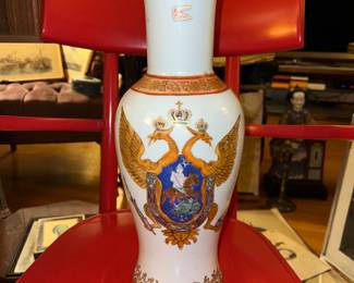 Large Chinese export Imperial vase made for Russian Market, Excellent condition
