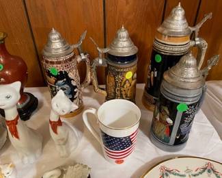 Beer Steins - half price