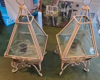 Vintage Metal Lanterns