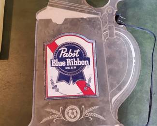 Pabst Blue Ribbon Sign