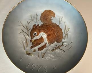 Hutschenreuther Wallace Squirrel Plate