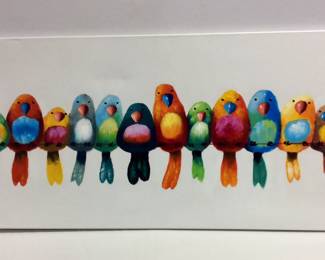 Yosemite's "Birds on a Wire" Canvas Print