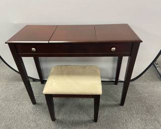 Coaster Vanity and Stool