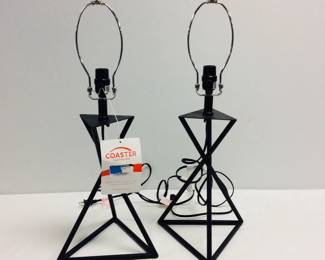 New Coaster Drum Table Lamps