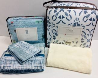 Ashley Adason Queen Comforter Set, McAllen Twin Quilt Set