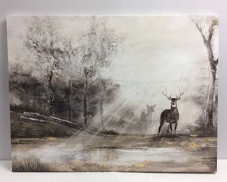 Yosemite "A Deer's Path" Canvas Art