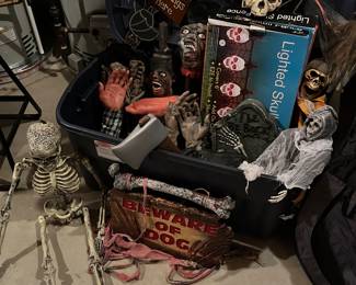 Halloween decor.