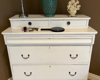 Vintage dresser, painted/shabby chic.