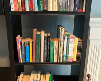 Selection of books.