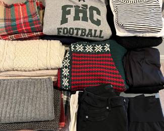 Quality clothing in very good condition.