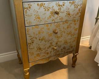 Three-drawer cabinet/chest by Heather Ann Creations.