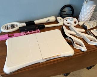 Wii and accessories.