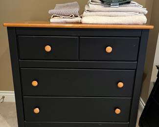 Three-drawer chest/dresser by Baby’s Dream Furniture (Georgia).