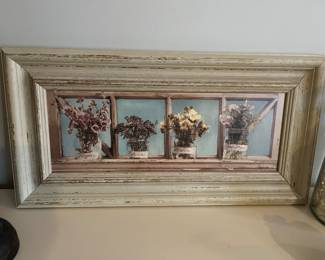 Great selection of framed art sale-wide.