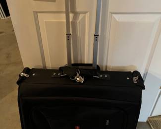SwissGear luggage.