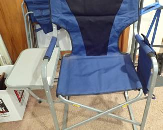 CAMPING CHAIRS W/TRAY