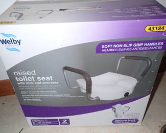 RAISED TOILET SEAT