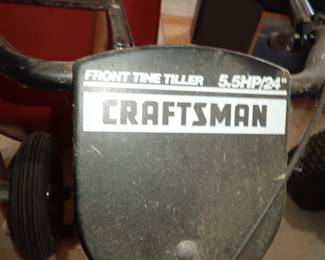 CRAFTSMAN TILLER