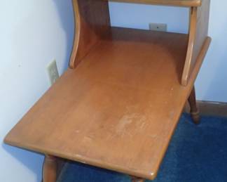 STEP BACK END TABLE