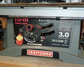 CRAFTSMAN TABLE SAW