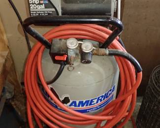 AMERICAN 5 HP  20GAL COMPRESSOR