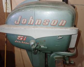 JOHNSON 5.5 SEA HORSE 1950'S