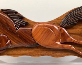 Wooden Horse Puzzle Box