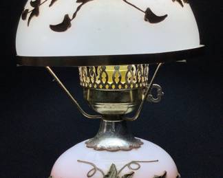 White Opal Glass Lamp 