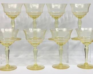 Vintage Yellow Glasses