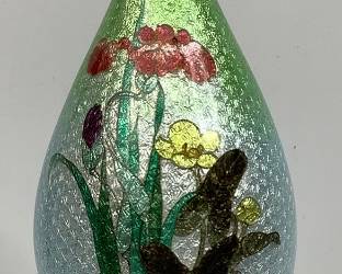Ginbari Cloisonne Vase
