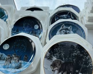 Huge. Collection of Native American plates, Sun catchers, prints, figures