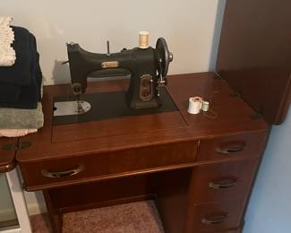 Vintage sewing machine