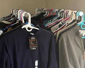 Excellent mens clothing- some new