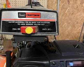 Craftsman radial arm saw