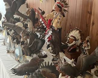 Huge collection of Native American items