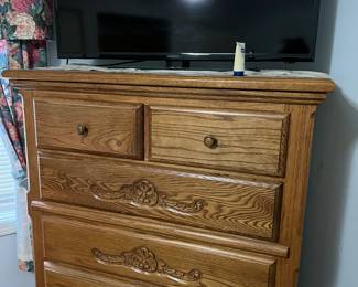 Dresser and TV
